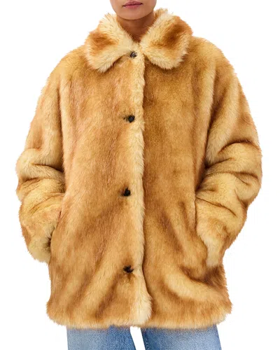 RAG & BONE RAG & BONE BRENNA FAUX FUR JACKET