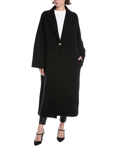 Rag & Bone Bridget Wool-blend Coatigan In Black