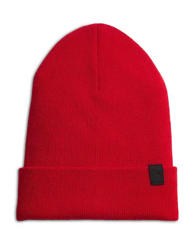 Rag & Bone Brooks Stretch Wool Beanie In Red