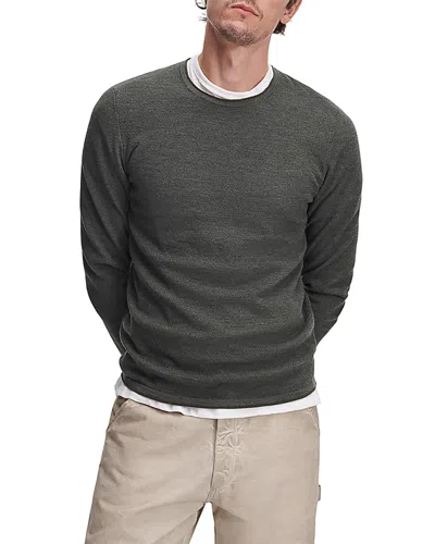 Rag & Bone Brooks Wool Crewneck Sweater In Gray