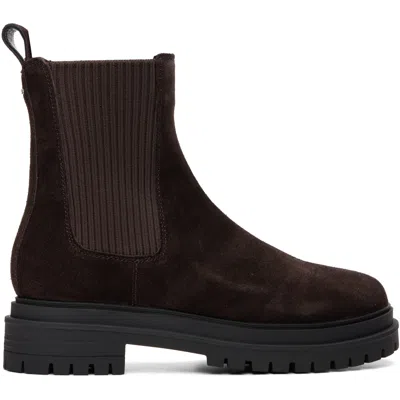 Rag & Bone Brown Beford Suede Chelsea Boots