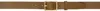 Rag & Bone Brown Boyfriend Belt In Chestnut