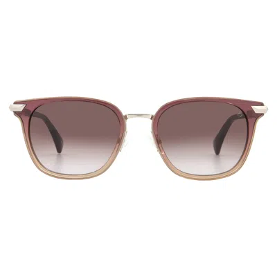 Rag & Bone Rag And Bone Brown Gradient Square Ladies Sunglasses Rnb6000s 0b3v/ha