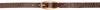 Rag & Bone Brown Mini League Belt In Cognaccr