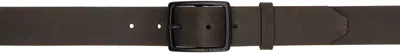 Rag & Bone Brown Rugged Belt In Brw
