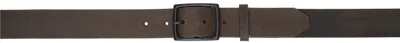 Rag & Bone Brown Rugged Belt In Brw