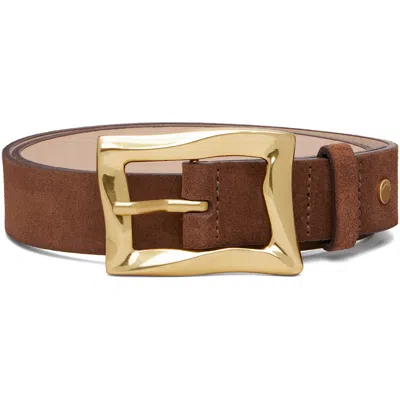 Rag & Bone Brown Waverly Suede Belt