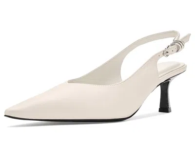 Rag & Bone Brynn Slingback Heels High Heels Antique White : Eu 39 (us Womens 9) M, Leather