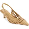 Rag & Bone Brynn Slingback Pump In Gold