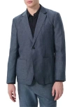 Rag & Bone Butler Donegal Virgin Wool & Linen Blend Blazer