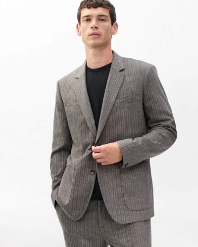 Rag & Bone Butler Italian Flannel Blazer In Gray