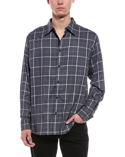Rag & Bone Butler Patch Shirt In Animal Print