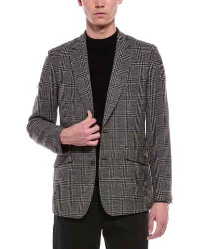 Rag & Bone Butler Plaid Wool Blazer In Multi