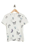 Rag & Bone Butterfly Jersey T-shirt In White