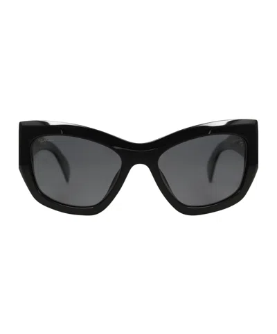 Rag & Bone Butterfly Style Sunglasses In Black