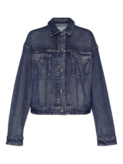 Rag & Bone Button-fastening Denim Jacket In Blue