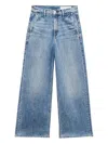 Rag & Bone Button-fastening Jeans In Blue