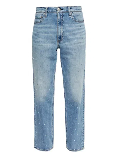 Rag & Bone Button-up Denim Jeans In Blue