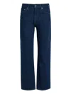 Rag & Bone Buttoned Denim Jeans In Blue