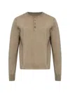 Rag & Bone Button-fastening T-shirt In Brown