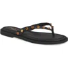 Rag & Bone Cabochon Gia Flip Flop In Animal Print