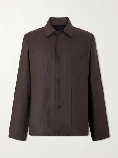 Rag & Bone Relaxed Corduroy Shirt Jacket In Brown