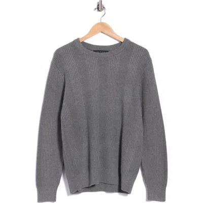 Rag & Bone Caleb Cotton Crewneck Sweater In Gray
