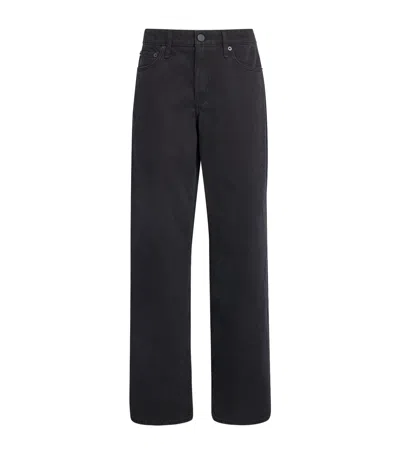 Rag & Bone Cam Straight Jeans In Black