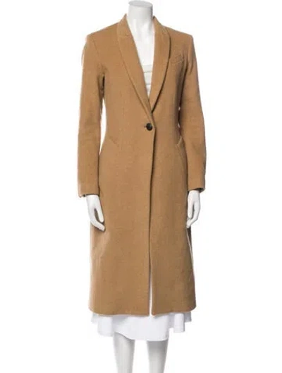 Pre-owned Rag & Bone Camel Hair Coat In Brown