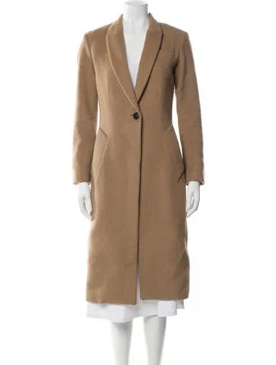 Pre-owned Rag & Bone Camel Hair Coat In Neutral