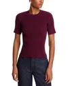 Rag & Bone Camryn Sweater Tee In Purple