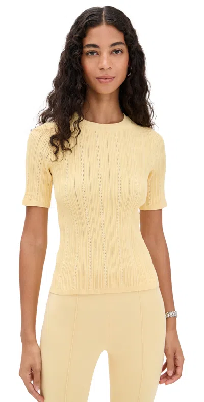 Rag & Bone Camryn Tee Sunlight In Yellow