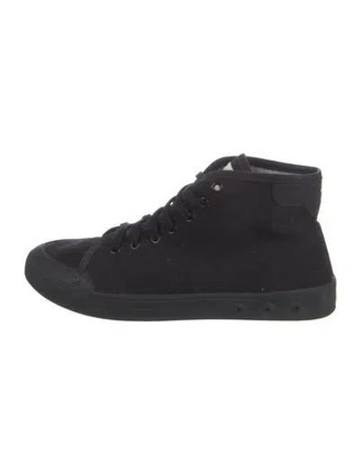 Pre-owned Rag & Bone Canvas Sneakers In Black