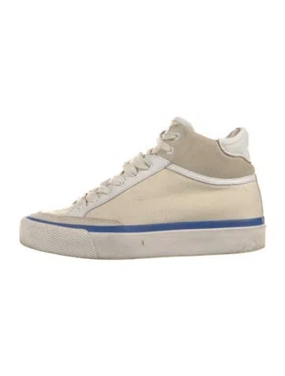 Pre-owned Rag & Bone Canvas Sneakers In Neutral