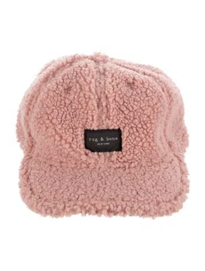 Pre-owned Rag & Bone Cap In Pink