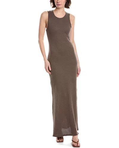 Rag & Bone Carine Crochet Tank Maxi Dress In Brown