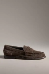 Rag & Bone Carter Leather Loafers In Brown