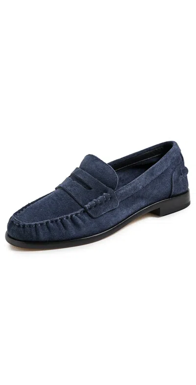 Rag & Bone Carter Penny Loafer In Animal Print
