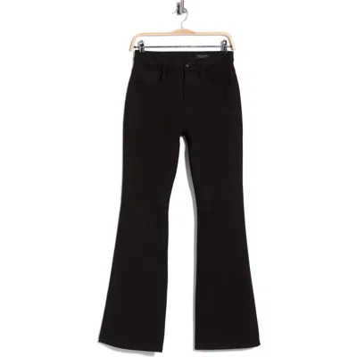 Rag & Bone Casey Ponte Flare Pants In Black