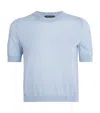Rag & Bone Cashmere Adeline T-shirt In Blue