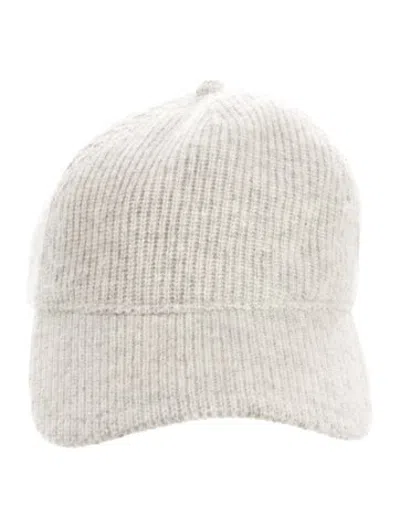 Pre-owned Rag & Bone Cashmere Baseball Cap In Grey