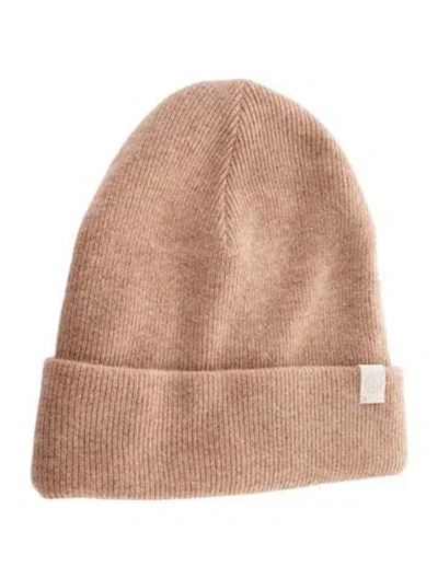 Pre-owned Rag & Bone Cashmere Beanie In Brown