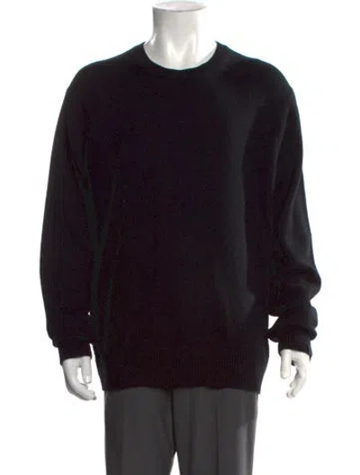 Pre-owned Rag & Bone Cashmere Crew Neck Pullover In Black