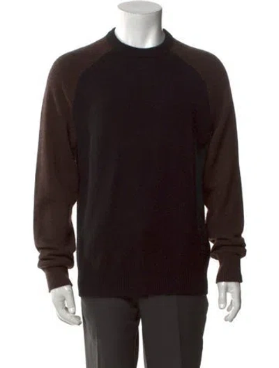 Pre-owned Rag & Bone Cashmere Crew Neck Pullover In Black