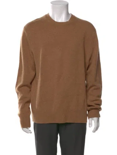 Pre-owned Rag & Bone Cashmere Crew Neck Pullover In Brown