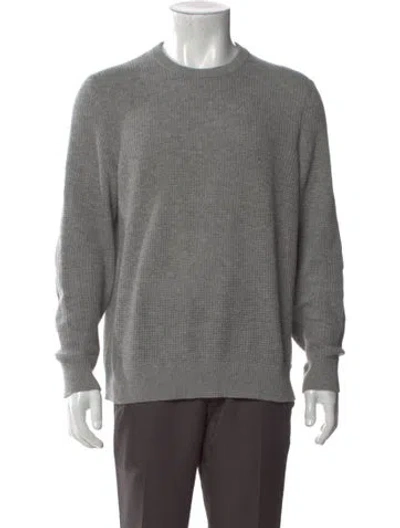 Pre-owned Rag & Bone Cashmere Crew Neck Pullover In Gray