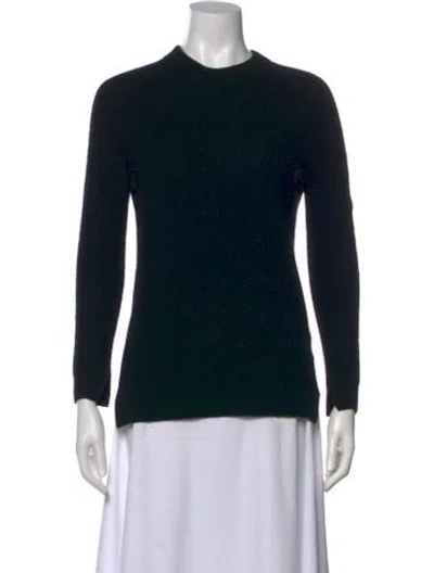 Pre-owned Rag & Bone Cashmere Crew Neck Sweater In Black