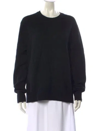 Pre-owned Rag & Bone Cashmere Crew Neck Sweater In Black