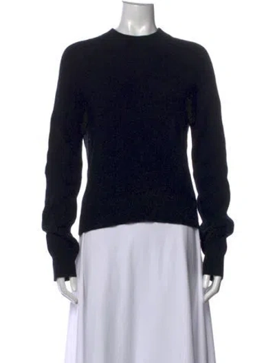 Pre-owned Rag & Bone Cashmere Crew Neck Sweater In Black