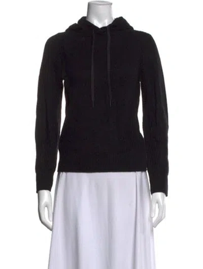 Pre-owned Rag & Bone Cashmere Crew Neck Sweater In Black